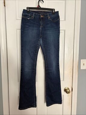 Women's Dark Blue Flare Jeans by Gloria Vanderbilt